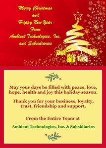 Merry Christmas to You and Yours