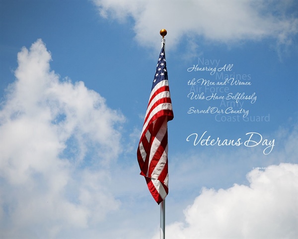 Celebrating, Honoring and Remembering our Veterans.