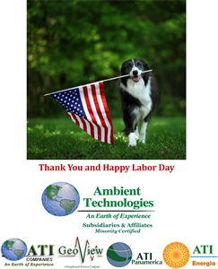 Happy Labor Day from Ambient Technologies and Subsidiaries