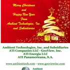 Merry Christmas from Ambient Technologies, Inc. & Subsidiaries - ATI Companies LLC and GeoView, Inc.