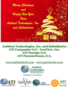 Merry Christmas from Ambient Technologies, Inc. & Subsidiaries - ATI Companies LLC and GeoView, Inc.