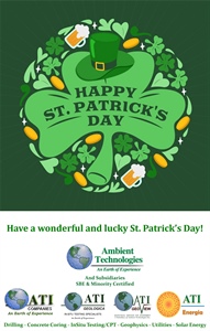 Have a wonderful and lucky St. Patrick's Day!