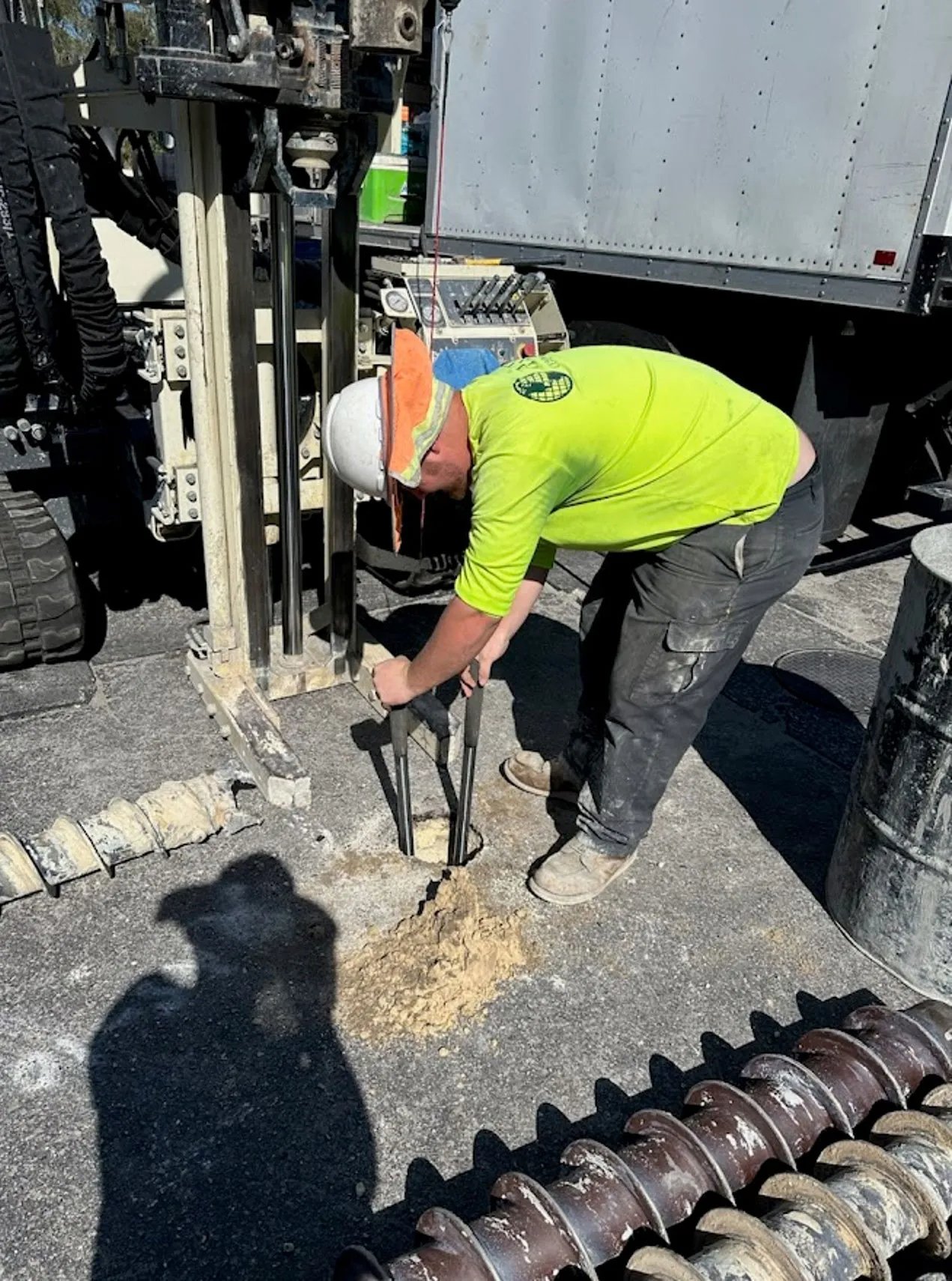 Environmental Drilling - Soil Vapor Extraction and Air Sparging Wells at a project site in Deland, FL project image