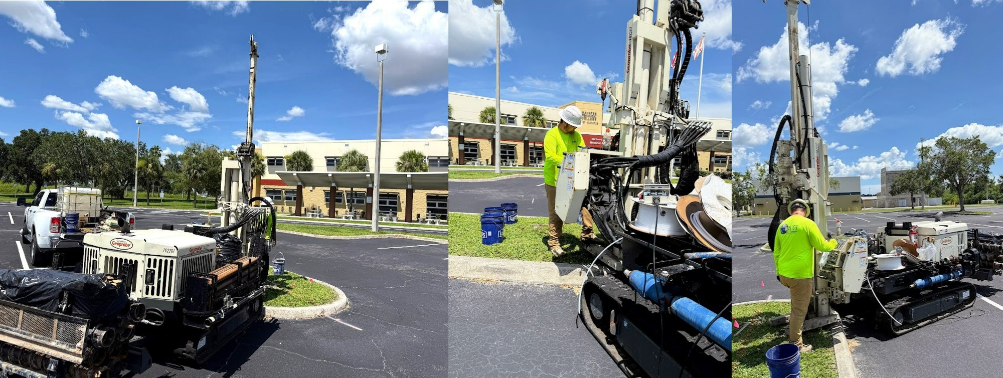 Environmental Drilling – DPT Cores, Groundwater Sampling and Well Installations at the Manatee Fire Academy located at 5030 Lakewood Ranch Boulevard, Bradenton, FL project