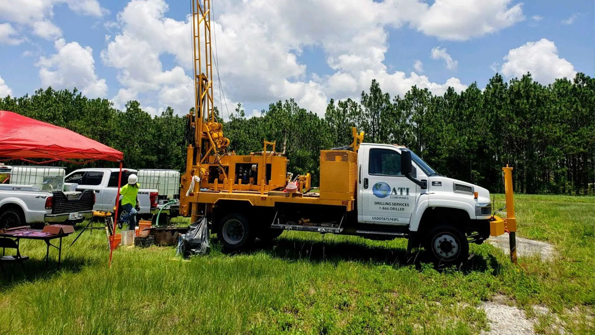 Ambient Technologies field crew working at Orlando Executive Airport